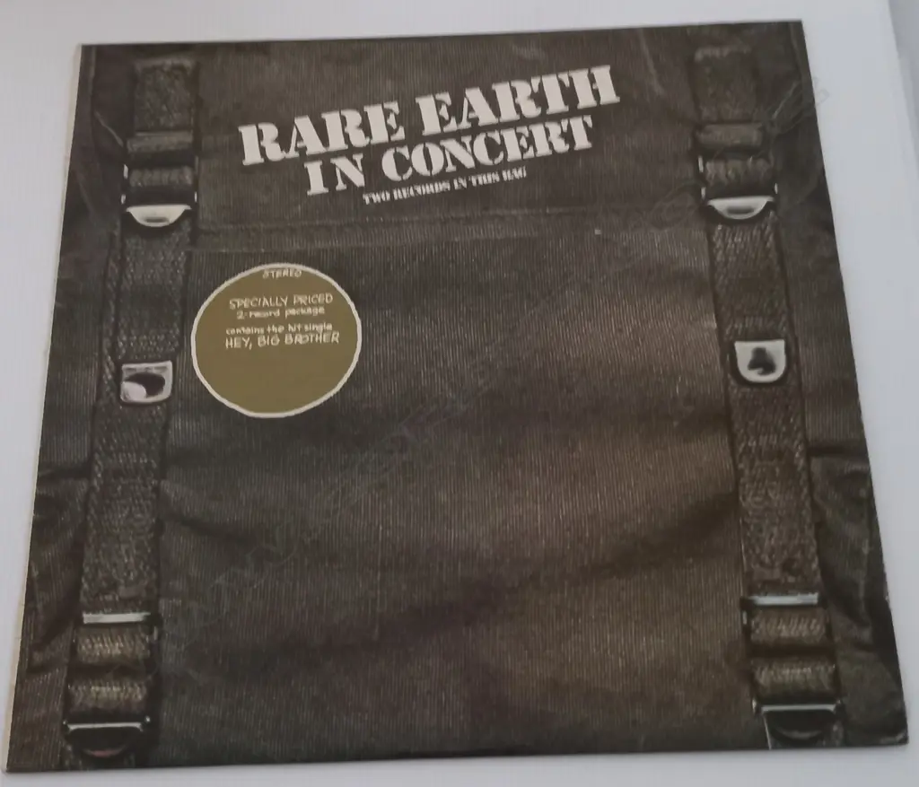 Rare Earth, Rare Earth In Concert (Double album) Image 1++